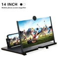 thumbnail image 1 of 14 inch Screen Magnifier for Cell Phone  Foldable Smartphone Screen Magnifier Mobile Phone Amplifier Fit for All Cell Phone, 1 of 9