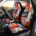 thumbnail image 1 of Music Note Design Themed Print Universal Fit Car Seat Covers, 1 of 4