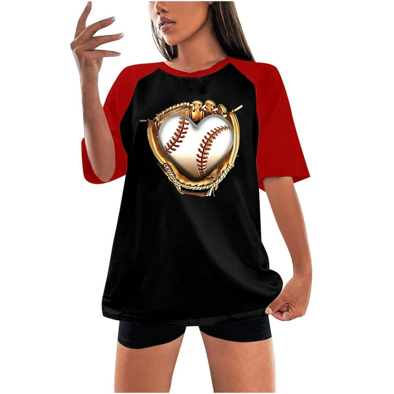 Funny Design Baseball T-Shirt - Cool T-Shirt - Trendy Baseball Tee