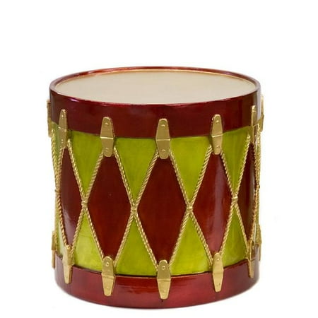 Autograph Foliage Christmas Autograph Foliages J-171820 16 in. x 18 in. Drum Ornament - Red, Green ()