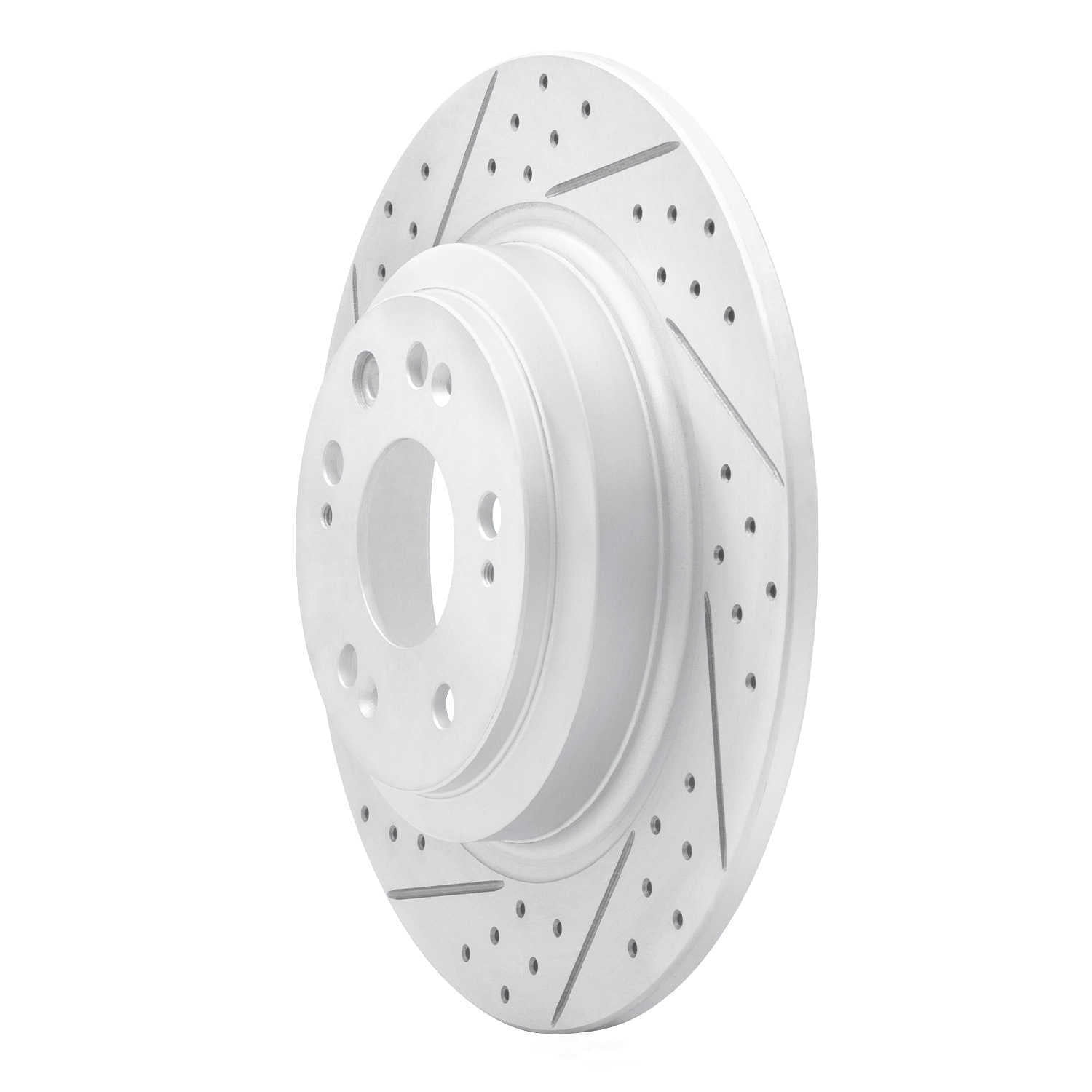 Dynamic Friction Company 830-58023L DFC Geoperformance Rotor - Drilled and Slotted