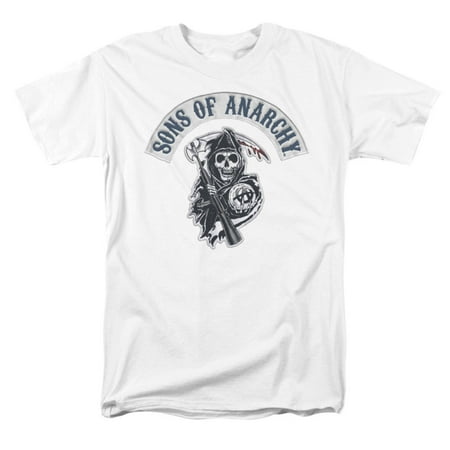 Sons Of Anarchy Men's Bloody Sickle T-shirt White