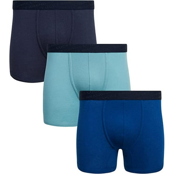 LUCKY BRAND BOXER X3 - 223 MODAL ROYAL MEDIUM - MEN BRIEF UNDERWEAR PACK P249