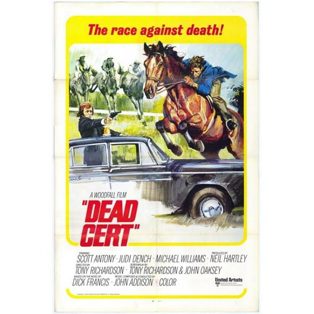 Posterazzi MOVIF1319 Affiche de Film Dead Cert - 27 x 40 Po.