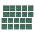 thumbnail image 2 of 20 piezas de papel de regalo para ramos de flores, accesorios para envolver regalos tradicionales Copo de nieve verde, 2 of 9