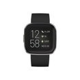 thumbnail image 1 of Fitbit Versa 2 - Carbone - Montre Intelligente avec Bracelet - silicone - Noir - Bluetooth - 1.41 oz, 1 of 7