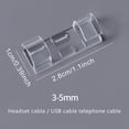 thumbnail image 3 of Nomeni Viscose Metope The Wire Of Desktop Cable And Clamp Winder（20PCS） Coil Cable Mini Fixed Clamp Tools & Home Improvement, 3 of 9