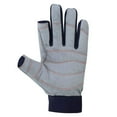 thumbnail image 7 of True Sailors Sailing Gloves with Cut only Thumb and Index Finger and Grip for Men and Women, Great for Kayaking, Workouts and More Blue/Grey, 7 of 7