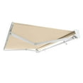 thumbnail image 2 of Awntech 8' x 6.5' Destin Manual Manual Patio Retractable Awning Acrylic Fabric, Tan, 2 of 7