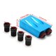 thumbnail image 4 of Posicionador de carpintero, 14 piezas Juego de perforación de orificios de bolsillo para carpintería oblicua Kit de localizador de posicionador para madera con brocas de guía de 15 grados y, 4 of 4
