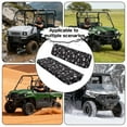thumbnail image 5 of Uorisanigo UTV Front Bench Seat Cover Universal Fit for Kawasaki Mule 3000 3010 3020 4000 4010 2001-2023 2025, Dustproof Cute Dog Paws Print Padded Protector Replacement UTV Accessories, 5 of 7
