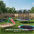 thumbnail image 3 of DOLITY trampolines Spring Edge Cover Thickened Padding trampolines Edge Protector Anti-Collision Foam Spring Protector for Kids, Outdoor, Backyard, Indoor, 3 of 5