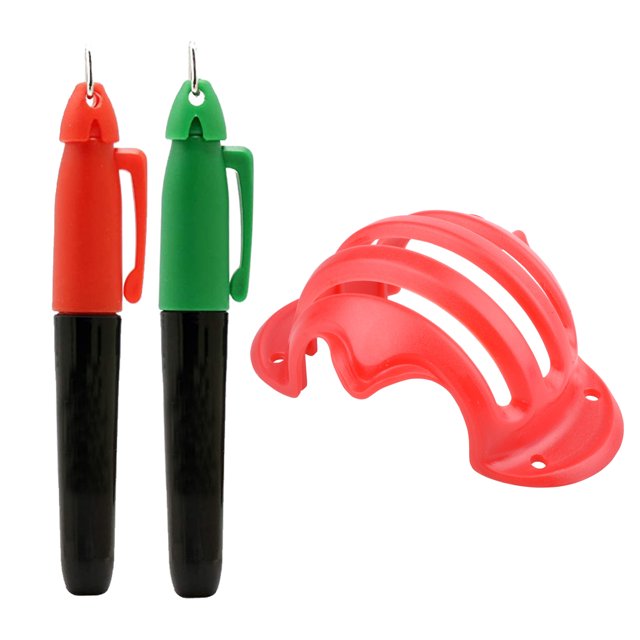 Golf Ball Line Marker Drawing Tool 3 Pack Set Template Alignment Putting Marker
