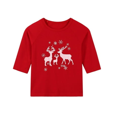 

Home Leisure Parent-Children Tweed Coat Parent-Child Warm Christmas Suit Striped Stitching Home Clothes Pajamas Long-Sleeved Trousers Two-Piece Set（Kids）