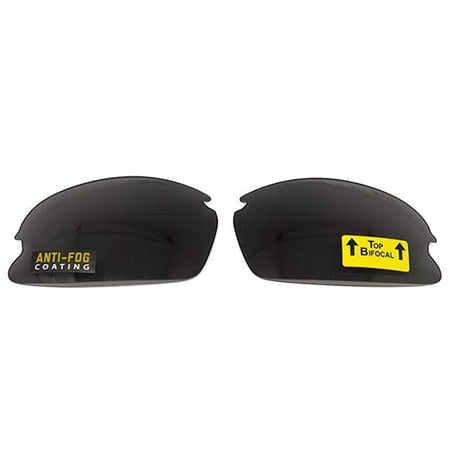 Spits Eyewear Top OR Bottom Magnifier Replacement Lenses Only for our C2 Eyewear (Lens Color: Smoke, Magnifier Option: Top Magnifier 2.25)