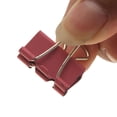 thumbnail image 2 of Office Home Metal Paper Binder Clips 48 Assorted Color 25mm Width, 2 of 3
