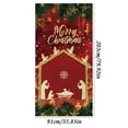 thumbnail image 2 of BOBOMOTI Nativity Christmas Door Cover, Jesus Holy Night Christmas Door Decorations for Front Door, Christmas Holiday Indoor Outdoor Home Decor, 2 of 5