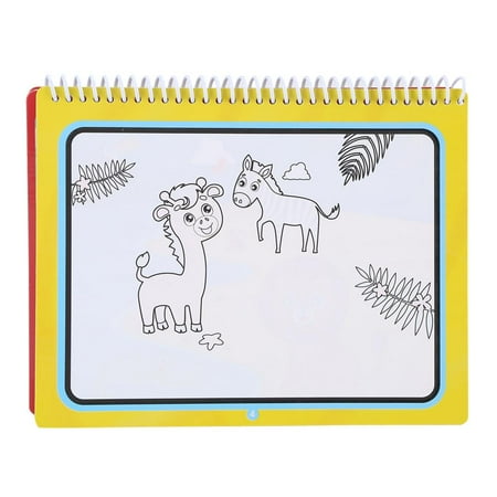 Livre De Peinture A L Eau Sonew Livre De Coloriage Pour Enfants Livre De Peinture A Colorier Magique Pour Enfants Portable Avec Stylo De Dessin A L Eau Jouet D Apprentissage Precoce Walmart Canada