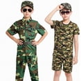 thumbnail image 5 of Kaprioy Girls T Shirts Summer Toddler Girls T Shrits Tees Camouflagess T Shirt Camo Short Sleeve Tee Shirts, 5 of 5