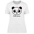 thumbnail image 1 of Hello Panda Kawaii Face Heart Tee Women's -Image by Shutterstock, 1 of 1