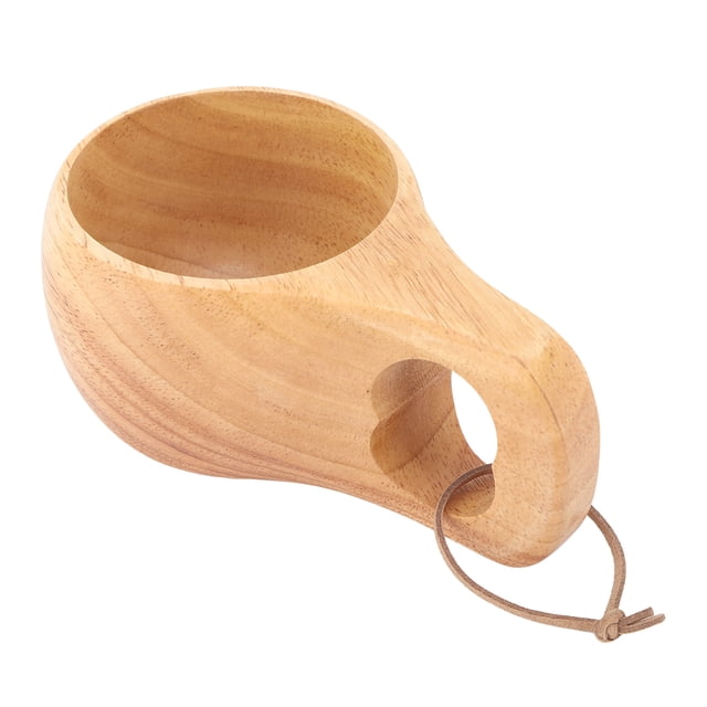 Tazas de té, taza de té de madera, taza de café multiusos, taza de té de madera, compacta y ligera
