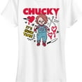 thumbnail image 3 of Chucky - Scribbles - Women's Short Sleeve Graphic T-Shirt, 3 of 5