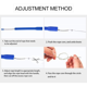 thumbnail image 3 of Segmento de cuentas blandas Entrenamiento físico ajustable Cuerda para saltar libre de enredos Entrenamiento activo Ormromra CPB-DE-SSW1091-3, 3 of 5