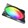 thumbnail image 1 of Ventilador de Refrigeración LED RGB perfke 12cm Caja de Computadora, 1 of 7