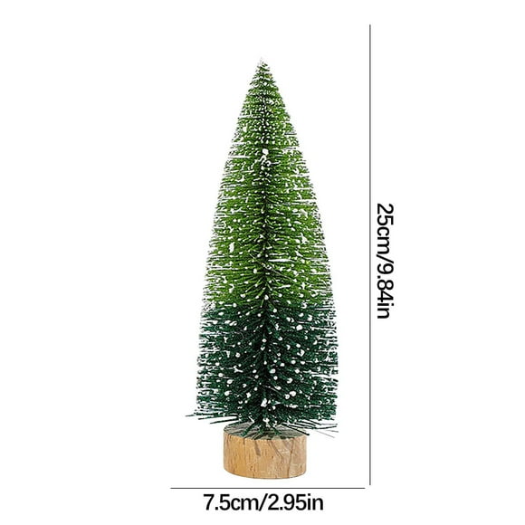 Xihbxyly Adorno Navideño Luminoso para Árbol de Navidad, Miniárbol de Escritorio, Luces Navideñas para El Hogar, Ambiente Festivo, Compacto y Portátil, Disponible En Tamaños de 18 Cm, 25 Cm y 30 Cm.