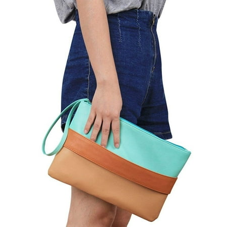 Bag Clutch Handbag Wristlet - unique design women's mixed color clutch handbags wristlets mothers day gift