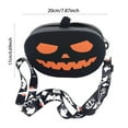 thumbnail image 3 of Halloween Pumpkin Silicone Makeup Bag Travel Cosmetic Pouch Party Accessory Cute Trick Or, 3 of 5