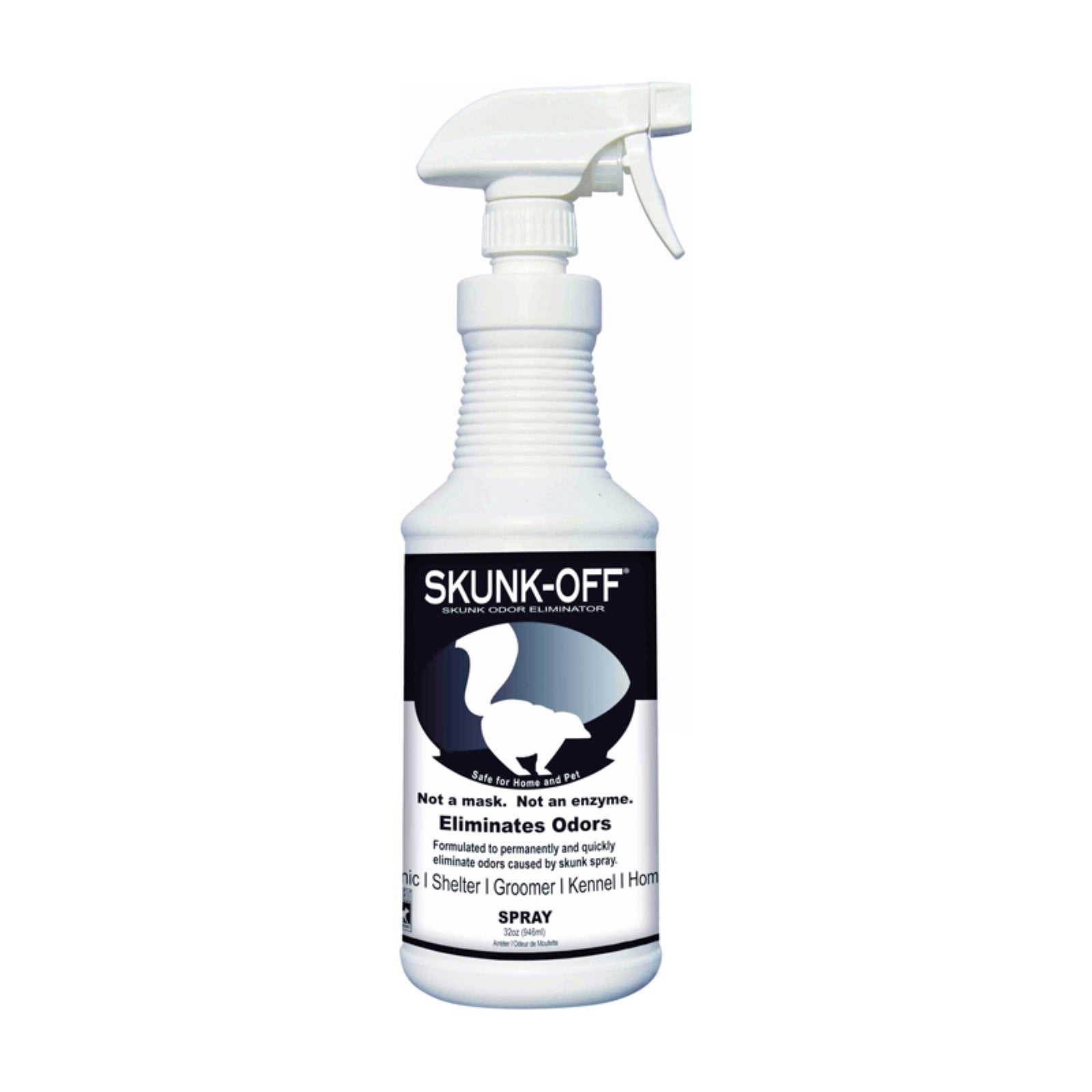 Skunk Off Skunk Odor Eliminator Pet Spray (32oz) - Ready To Use Skunk