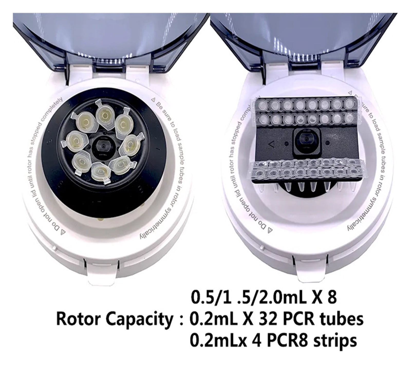 Mini Centrifuge Machine 7000rpm Laboratory Centrifuge 0.2ml-2ml PCR Tubes Microcentrifuge ,Easy to Operate