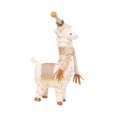 thumbnail image 4 of Figura de alpaca de pie, muñeca de alpaca, decoración navideña, centro de mesa nórdico, adorno navideño para dormitorio interior 26 cm x 10 cm x 45 cm, 4 of 8