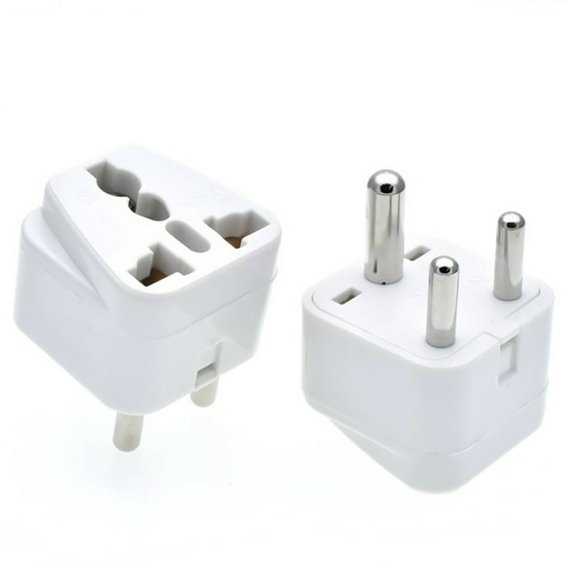 yeacher South African Switch Plug Converter Type M Plug Adapter Safe Grounded Small Travel Adapter Plug for South African/Indian Travel Power Plug Adapter Converter 0-10A 250V