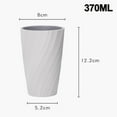 thumbnail image 2 of Bathroom Tumbler Cup Unbreakable Dental Rinsing Cup,Soft and Easy to Grip,Toothbrush Organizergray, 2 of 5