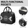 thumbnail image 6 of Lunch Bag Lunch Box for Women Reusable Insulated Lunch Bags,Water-Resistant Gothic Cooler Lunch Tote Bag, Large Capacity for Work Travel Picnic, 6 of 6