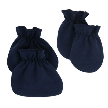 

QUSENLON No Scratch Mittens Socks Set for Infants Newborn Toddlers Shower Gifts Mitts Set