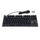 thumbnail image 1 of Teclado mecánico con capacidad de respuesta Uso cómodo 50 millones de clics Interfaz USB duradera Teclado RGB de 87 teclas para computadora Interruptor azul negro, 1 of 10