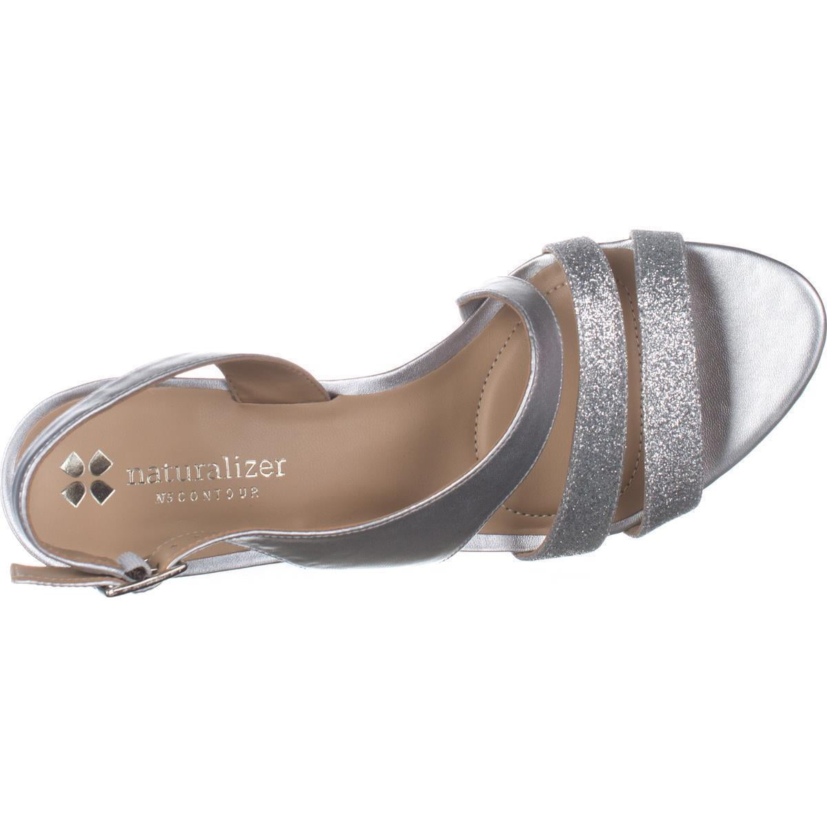 naturalizer taimi dress sandals silver