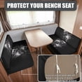 thumbnail image 2 of XYZCANDO Cool Skull RV Dinette Cushion Covers Comfortable RV Accessories for Inside Loveseat Sofa Chair Cover Furniture Protector Washable Sofa Covers for 2 Cushion Couch, 2 of 7