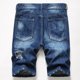 thumbnail image 3 of WILLBEST Pantalones Cortos Casuales de Mezclilla de Colores para Hombre, 3 of 3