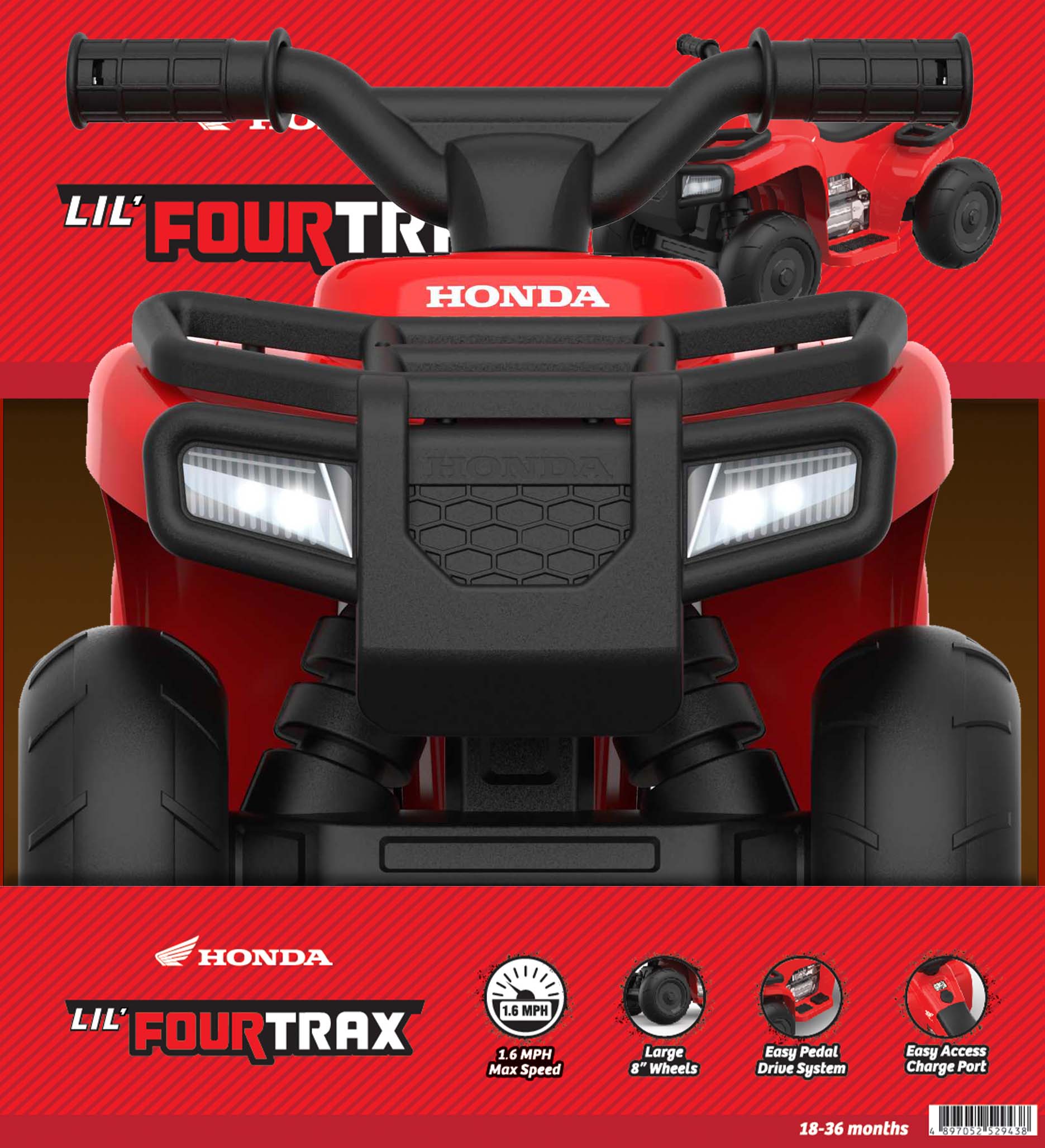 Honda 6V Four Trax Battery Powered Ride-On ATV photo 5