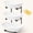 Black, variant on Norcho Plastic Fruit Bowl, 3-Tier Veggie Tray with Gold Metal Stand, Tiered Serving Tray for Fruits, Vegetables