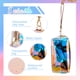 thumbnail image 3 of Bolsas de maquillaje Dunzy holográficas transparentes con cremallera, 8 unidades, 3 of 7