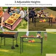 thumbnail image 2 of Mesa de camping Anbte plegable de aluminio 87x40x70cm 3 alturas, 2 of 9