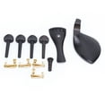 thumbnail image 3 of Fiddle Peg,Violin Parts Ebony 4/4 Fiddle Tail Wing Fine Adjuster Exceptional Craftsmanship, 3 of 14