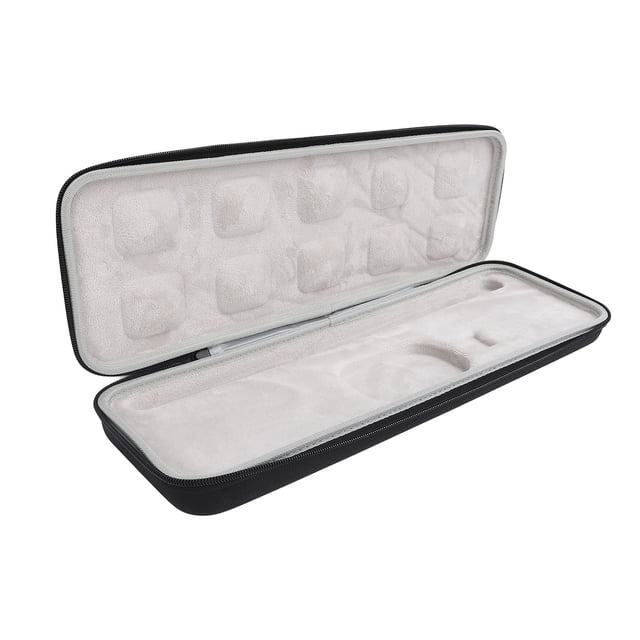 Funda Rígida Para Teclado, Forro Suave, Cierre De Cremallera, Ajuste Perfecto, Bolsa De Almacenamiento Dura Para Teclado Inalámbrico, Ligera Para Teclado MX Keys S