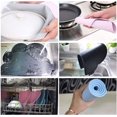 thumbnail image 4 of ERQVHQV 4 manteles individuales para niños, forma de nube de silicona de grado alimenticio, bandeja plegable antideslizante para alimentos, vajilla resistente al calor, placa de mantel individual (rosa, azul, verde y gris) oso de fresa Electrónica, 4 of 5