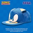 thumbnail image 5 of USPA Accessories USP-73839-C Sonic The Hedgehog Embroidered Face Snapback Hat, One Size, 5 of 7